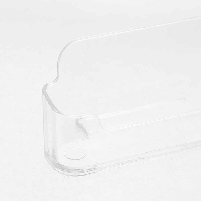 4pcs Clear Plastic Business Card Holder Display Stand Single Slot for Desk Office - Image 3